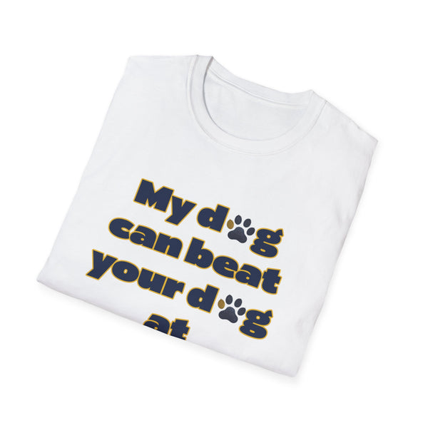 Funny Dog Lover T-Shirt, Pet Owner Gift, Pickleball Shirt, Unisex Tee for Dog Lovers, Perfect for Casual Wear