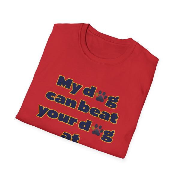 Funny Dog Lover T-Shirt, Pet Owner Gift, Pickleball Shirt, Unisex Tee for Dog Lovers, Perfect for Casual Wear