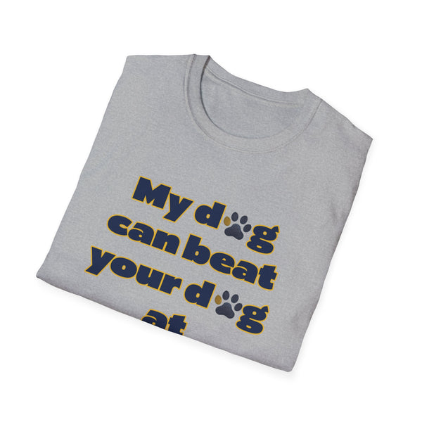 Funny Dog Lover T-Shirt, Pet Owner Gift, Pickleball Shirt, Unisex Tee for Dog Lovers, Perfect for Casual Wear