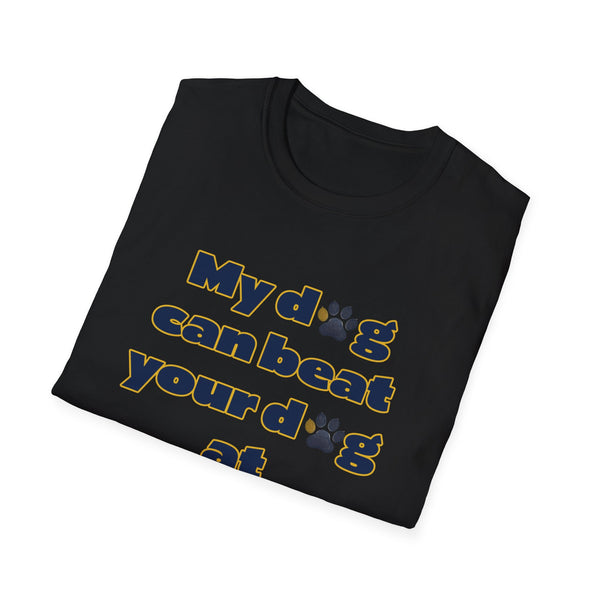 Funny Dog Lover T-Shirt, Pet Owner Gift, Pickleball Shirt, Unisex Tee for Dog Lovers, Perfect for Casual Wear